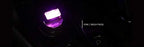 2 Piece Color Ultra USB Plug In Mini LED Car Interior Ambient Lighting Lamp Kit (WHITE)