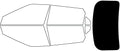 Avery Dennison NR Nano Ceramic IR Window Tint Kit Compatible with Kia EV6 2022-2024 - Rear Windshield Precut Kit - 5%