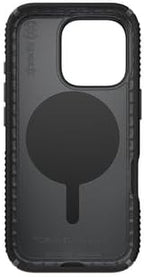 Speck Black iPhone 16 Pro Case MagSafe and ClickLock - Slim Phone Case iPhone 16 Pro - iPhone 16 Pro Phone Case - Presidio 2 Grip - Black/Slate