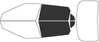 Avery Dennison NR Nano Ceramic IR Window Tint Kit Compatible with Kia EV6 2022-2024 - Back Precut Kit - 20%