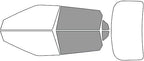 Avery Dennison NR Nano Ceramic IR Window Tint Kit Compatible with Kia EV6 2022-2024 - Back Precut Kit - 50%