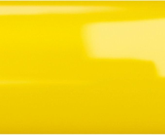 3M Car Wrap Roll 2080 Gloss Lucid Yellow | G55 | (5ft x 10ft (50 Sq/ft)) | Automotive Vinyl Wrap for Cars - Car Interior Wrap & Exterior | w/Free Instawraps Pro Glove