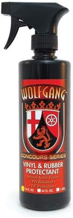 16 oz. Wolfgang Vinyl & Rubber Protectant | UV Ray Protection | Non-Greasy Satin Finish | WG-2700