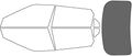 Avery Dennison NR Nano Ceramic IR Window Tint Kit Compatible with Kia EV6 2022-2024 - Rear Windshield Precut Kit - 35%