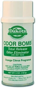 Dakota Odor Bomb Car Odor Eliminator - Orange Citrus