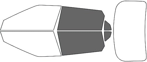 Avery Dennison NR Nano Ceramic IR Window Tint Kit Compatible with Kia EV6 2022-2024 - Back Precut Kit - 35%