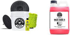 Chemical Guys CWS_101_64BK Car Wash Detailing Bucket, Mitt & Accessories Bundle (6 Items) Featuring Maxi-Suds II Foaming Car Wash Soap 64 oz (.5 Gal) Cherry Scent - Works on Cars, Trucks, SUVs, & More