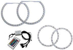 iJDMTOY 7-Color RGB LED Halo Ring Lighting Kit Compatible with 2007-2013 BMW E82/E88 128i 135i 1M 1 Series Front Road Illuminating Light Retrofit w/Adjustable Setting