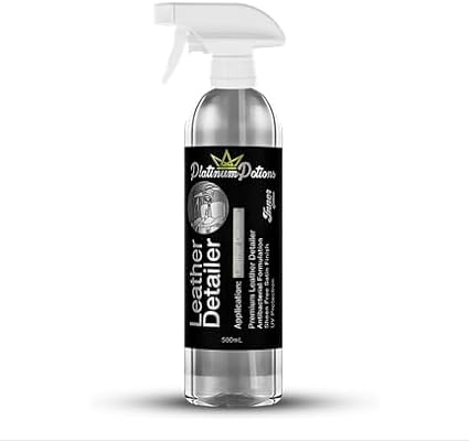 Leather Hydrate | Hydrating Detailer | Restores Soft Matte OEM Touch | pH Neutral Water Based | Quick Buff Off | Safe for Coated Leather and Vinyl | 500 Milliliters