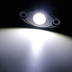 4 Pods LED Rock Light for Jeep ATV SUV Offroad Car Truck Boat - Map, Cargo, Trail Rig Lamp - Underbody Glow, Underglow, Neon - Waterproof 12V 24V - White