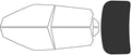 Avery Dennison NR Nano Ceramic IR Window Tint Kit Compatible with Kia EV6 2022-2024 - Rear Windshield Precut Kit - 20%