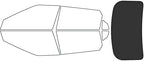 Avery Dennison NR Nano Ceramic IR Window Tint Kit Compatible with Kia EV6 2022-2024 - Rear Windshield Precut Kit - 20%