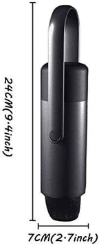 Handheld Car Vacuum Cleaner, 4200PA Portable Auto Rechargeable Vacuum Cordless, Wet/Dry Use for Car Home Hair Office Cleaning, Strong Suction Rechargeable Low Noise Home Car Easy to Carry