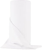 The Rag Company - Ultra Rip N' Rag XL Premium Reusable Pearl-Weave Microfiber Towels for Coatings, Glass, Detailing, Home, RV and More - 50 Count - Quality 70/30 Blend - 280gsm 16" x 16" - White