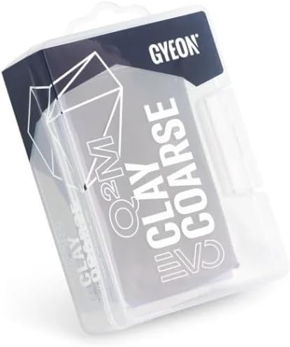 Gyeon Clay Course EVO Auto Detailing Clay Bar Premium Paint Decontamination Remove Overspray Sap Fallout Adhesives Surface Prep Restore Smooth Finish Enhance Gloss Pre‑Polish Essential Detailer Tool