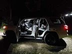 iBrightstar Super Bright Canbus LED Bulbs Package Kit Accessories Replacement for Toyota 4Runner 2006-2021 Interior Lights + License Plate Lights + Cargo Lights + Back Up Reverse Lights, Xenon White