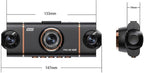 4 Channel Dash Cam for Cars Front Rear Inside & Left Right,360° Dash Cam Front Rear Inside & Left Right, 4K+1080P*3 FHD Car Camera, 5GHz WiFi & App Control,24H Parking Mode,G-Sensor,Loop Recording