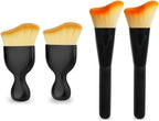 URBAN CAR BE:Trend Car Detailing Brush Set - 4 Pack Auto Interior Cleaning Kit with Soft Bristle & Precision Brushes for Dashboard, Leather Seats, Air Vents & Screen Cleaning - Non-Slip Handle