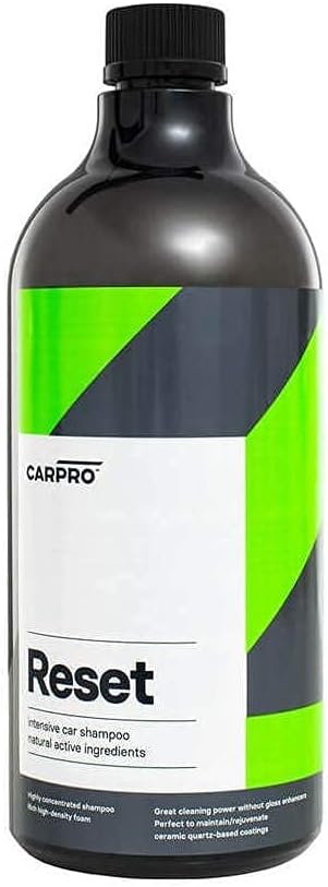 CARPRO CQUARTZ Leather 2.0 50mL Kit Reset Intensive Car Shampoo 1 Liter, Perfect Partner to Nanotechnology Based Sealants and Coatings - Bundle