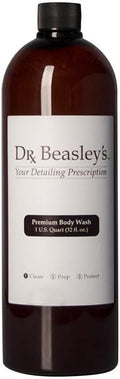 Dr. Beasley's Premium Body Wash for Autos 32 fl oz - Leaves a Brilliant Shine, pH Balanced Formula, Foams Thick, Prevents Scratches, Won't Dry Hands, Biodegradable