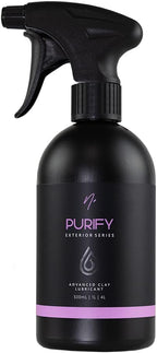 NV Purify Iron Remover & Clay Lubricant | Decontamination for Paint, Wheels & Glass | Dissolves Brake Dust & Industrial Fallout | pH-Neutral Surface Prep for Coatings | 500 Milliliters