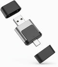 2-in-1 Wireless CarPlay Adapter USB C, Dual-Band WiFi (2.4/5GHz), BT 5.0, Wireless Android Auto Dongle, Native Dual Interface, Fast Connect for Factory Wired Cars