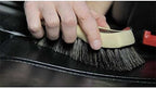 Chemical Guys Long Bristle Horse Hair Leather Cleaning Brush - Leather Brush to Gently Clean Car Interiors, Furniture, Sneakers, Boots, and More - Safe for Natural, Synthetic, Faux, and Pleather