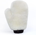 OKAYDA Natural Lambskin Wool Car Wash Mitt Extra Large Size Scratch-Free Sheepskin Wash Mitt