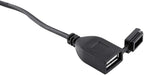 Ultra Compact USB Direct Hardwire Adapter Kit, Waterproof Power Cord Supply Port Car Hard Wire Charger Charging Cable Socket Step Down Converter Outlet for Motorcycle Smart Phone GPS Dash Camera