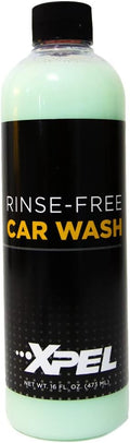 XPEL Rinse Free Car Wash Concentrate 16 oz - Auto Detailing, Scratch-Free & Eco-Friendly Formula for Cars, Trucks & Boats - Professional Cleaning Anytime, Anywhere