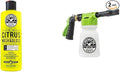 Chemical Guys CWS_301_16FBB Foam Blaster Bundle - Citrus Wash & Gloss Foaming Car Wash Soap, 16 fl oz + ACC_326 Torq Foam Blaster 6 Foam Wash Gun, Works With Garden Hose, (2 Items)