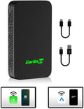 Carlinkit 5.0 2air Wireless car Adapter,CarPlay Dongle for Wired CarPlay and Wired Android Auto Car,for iPhone 6+ and Android 11+,Easy Setup via Plug-in USB Connection,Supports Online Upgrde