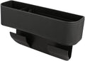 JEYODA Car Seat Gap Filler Organizer, Car Organizer Front Seat, Pack Auto Console Side Storage Box with Cup Holders，Car Organizers and Storage for Holding Phone, Sunglasses, Wallet 1PC (black)