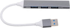 KALLORY USB Hub Ports Expansion for Laptop Desktop Car Gaming Keyboard Mouse Accessory Hub USB Extender