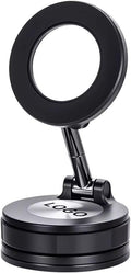 MagSafe Magnetic Car Phone Mount – Super Strong Suction Cup for Dashboard & Windshield – 360° Rotation – Secure Hold for iPhone, Samsung & All Smartphones – One-Hand Use | Fits All Cars