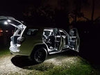 iBrightstar Super Bright Canbus LED Bulbs Package Kit Accessories Replacement for Toyota 4Runner 2006-2021 Interior Lights + License Plate Lights + Cargo Lights + Back Up Reverse Lights, Xenon White