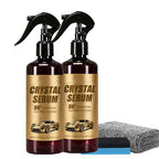 PTZ Crystal Serum, 10.58 Fl Oz Graphene Ceramic Coating, Graphene Ceramic Coating For Cars, High Gloss Finish (2pcs)