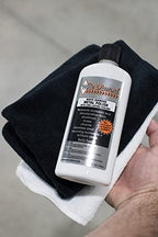 White Diamond Mirror Finish Polishing Pack - Long Lasting Metal Polish & Sealant, Diamond Coat Graphene Ceramic Spray, 2 Microfiber Towels, 2 Polyester Application Pads, 2 Terry Clothes