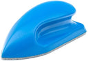 The Rag Company - Leather & Vinyl Interior Scrub Brush, Deep Cleaning Ergonomic Design, Blue