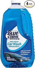 Blue Coral WC107G High Foam Car Wash Concentrate, 64 oz. (4)