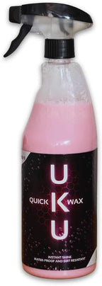 Uku Quick Wax – Instant High-Gloss Spray Car Wax, Easy Spray-On Wipe-Off Paint Sealant & Water Repellent – 25 fl oz