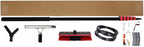 Professal Window Cleaning Kit 17.7 Ft Extendable Pole Streak Free Water Fed Brush System Ideal for Home & Commercial Use Efficient Window Washing Tools