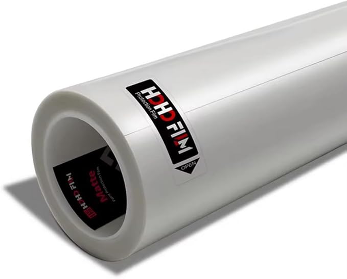 HOHOFILM TPU PPF Hydrophobic Clear Paint Protection Film Self Healing Car Clear Glossy Wrap Film (Matte, 60"X78")