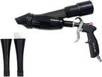 Car Cleaning Gun High Pressure Air Blow Gun with Suction Hood Detailing Interior Dryer Blower Gun Auto Detailing Kit Tools for Quickly Blasts Dirt and Dust from Surface