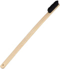 NOLITOY Wheel Brush Long Wooden Handle Rim Cleaner for Car Truck Bike Multi-Function Tire Scrub Brush Painted Polished Matte Finishes