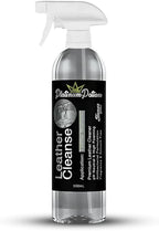 Leather Cleanse | Gentle Leather Cleaner | Removes Body Oils and Dye Transfer | Matte OEM Finish Residue Conscious | Coated Leather Safe When Used Correctly | 500 Milliliters