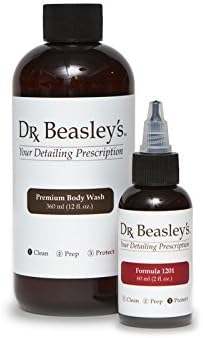 Dr. Beasley's Wash and Seal Detailing Prescription with Accessories - Premium Car Wash Soap, 3-4 Car Washes