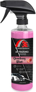 3E Air Freshener Strawberry Blast Scent and Odor Eliminator Premium Smell Fragrance Premium Smell, and Odor Eliminator, 16 oz Made in the USA