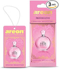 AREON Provocative SS08 – Luxury Custom Car Hanging Air Freshener for HER (pack of 3)