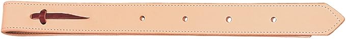 Weaver Leather Doubled and Stitched Skirting Leather Off Billet